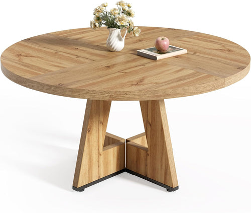 Round Wooden Dining Table