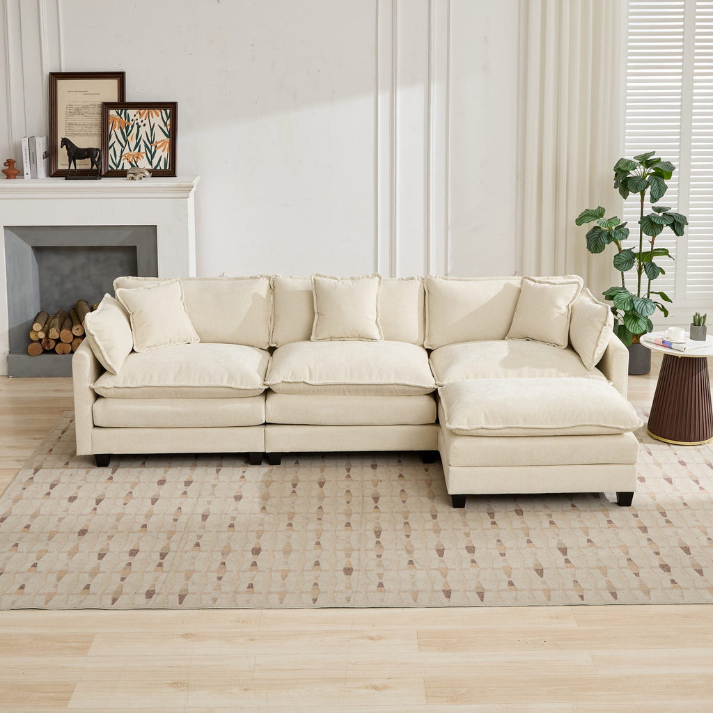 Cloud Chenille Sectional Sofa