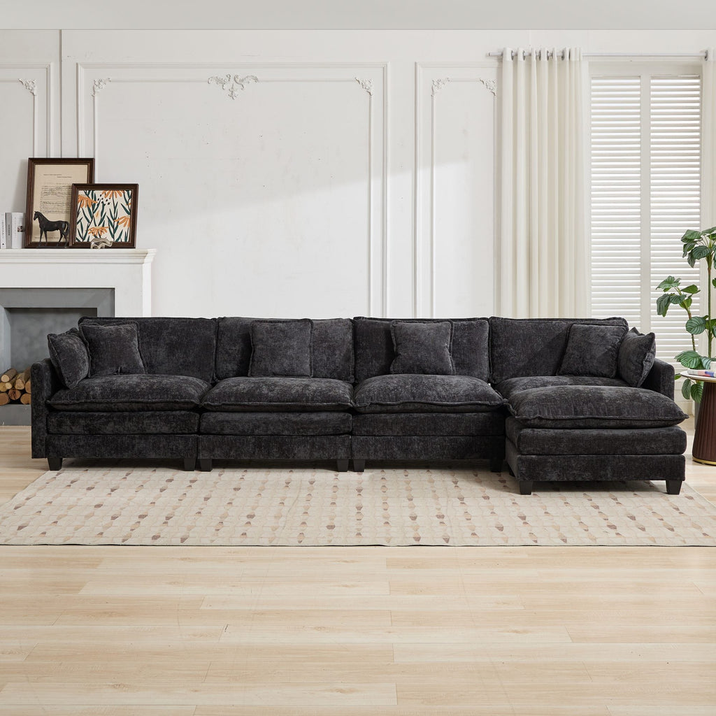 Cloud Chenille Sectional Sofa