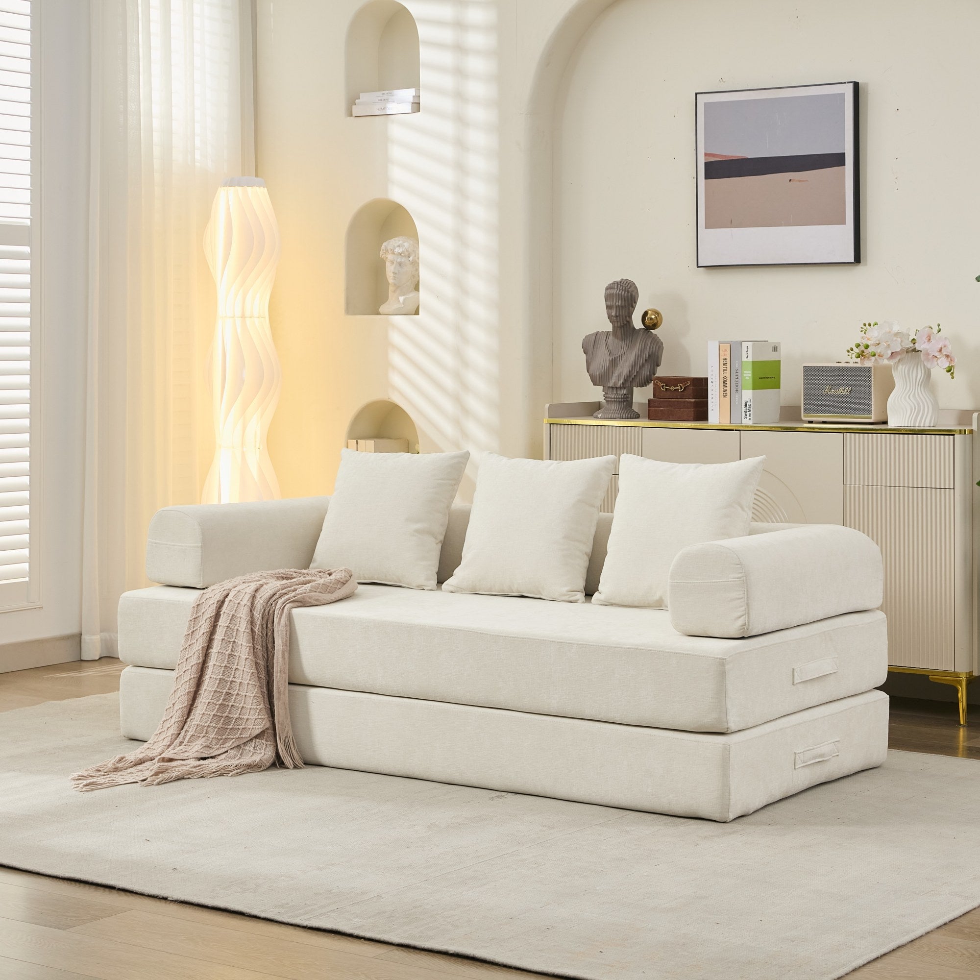Chenille folding Sofa