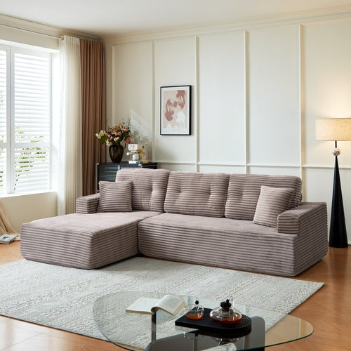 Right-Facing Compressed Chaise