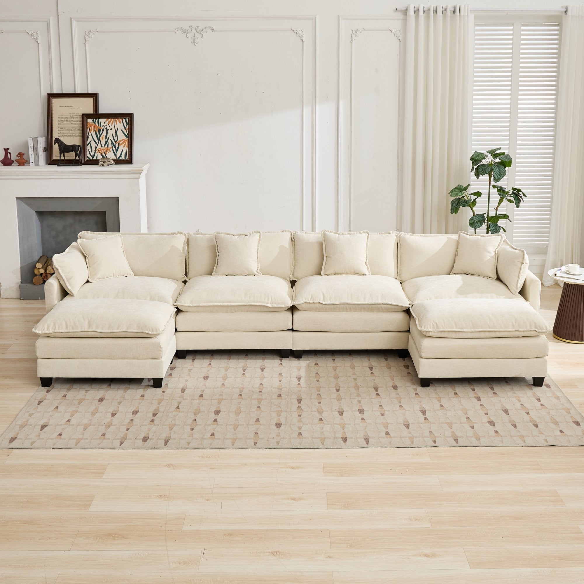 Cloud Chenille Sectional Sofa