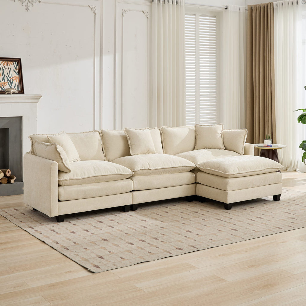 Cloud Chenille Sectional Sofa
