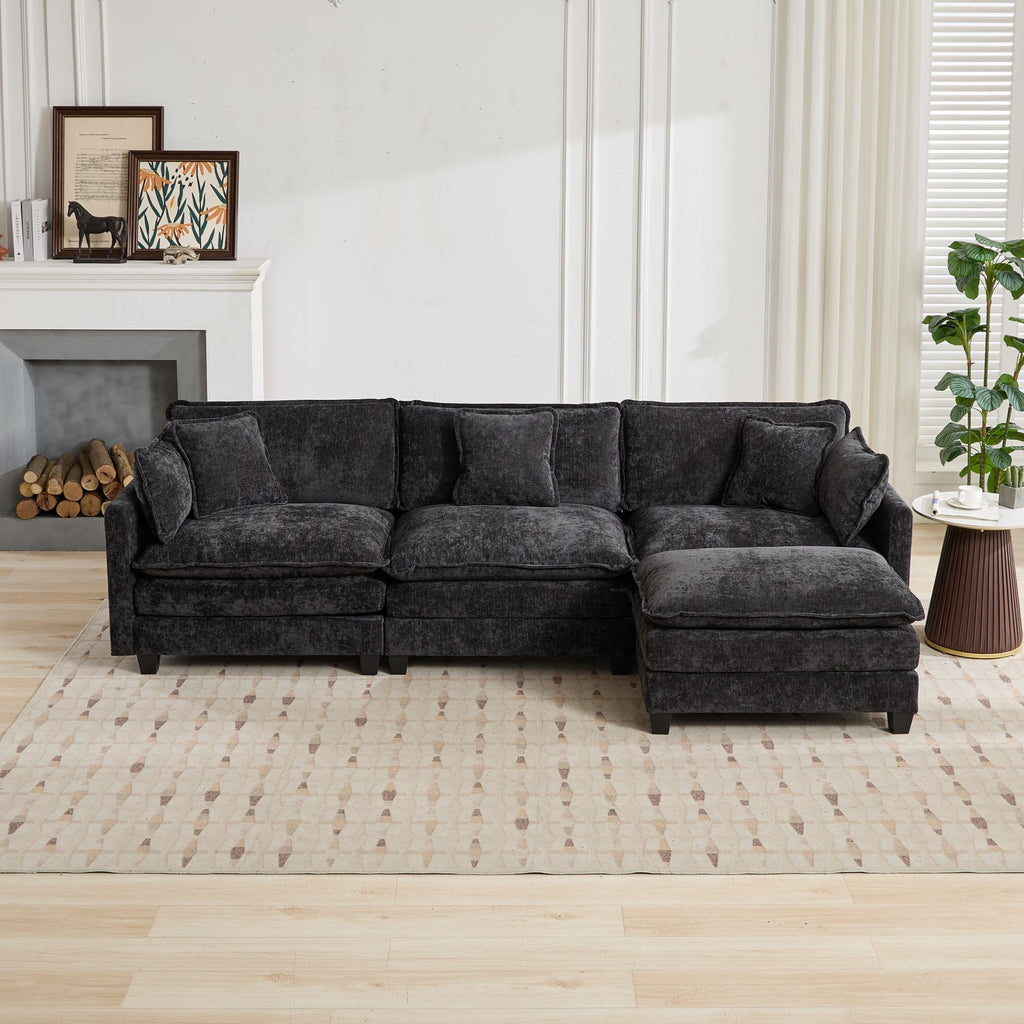 Cloud Chenille Sectional Sofa