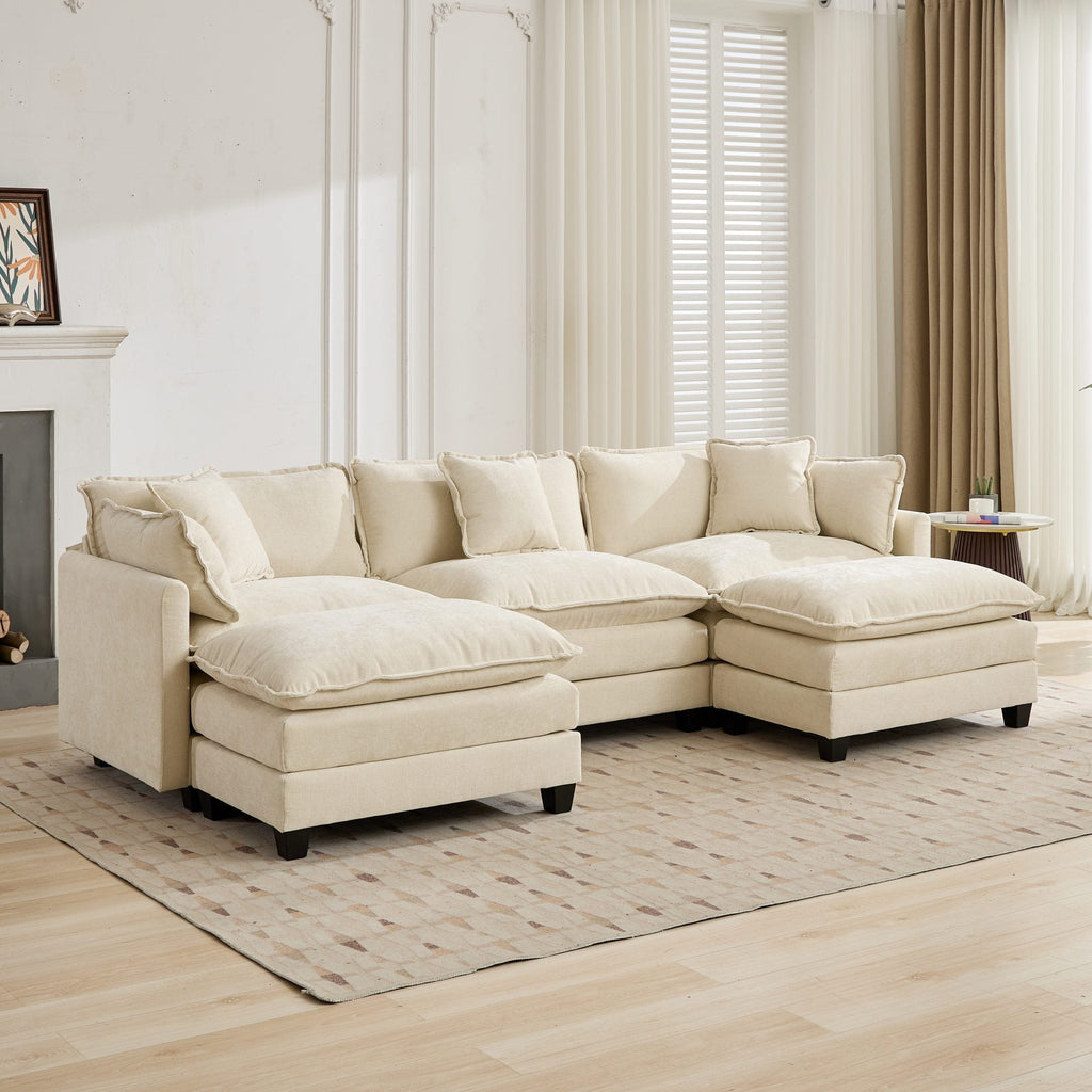 Cloud Chenille Sectional Sofa