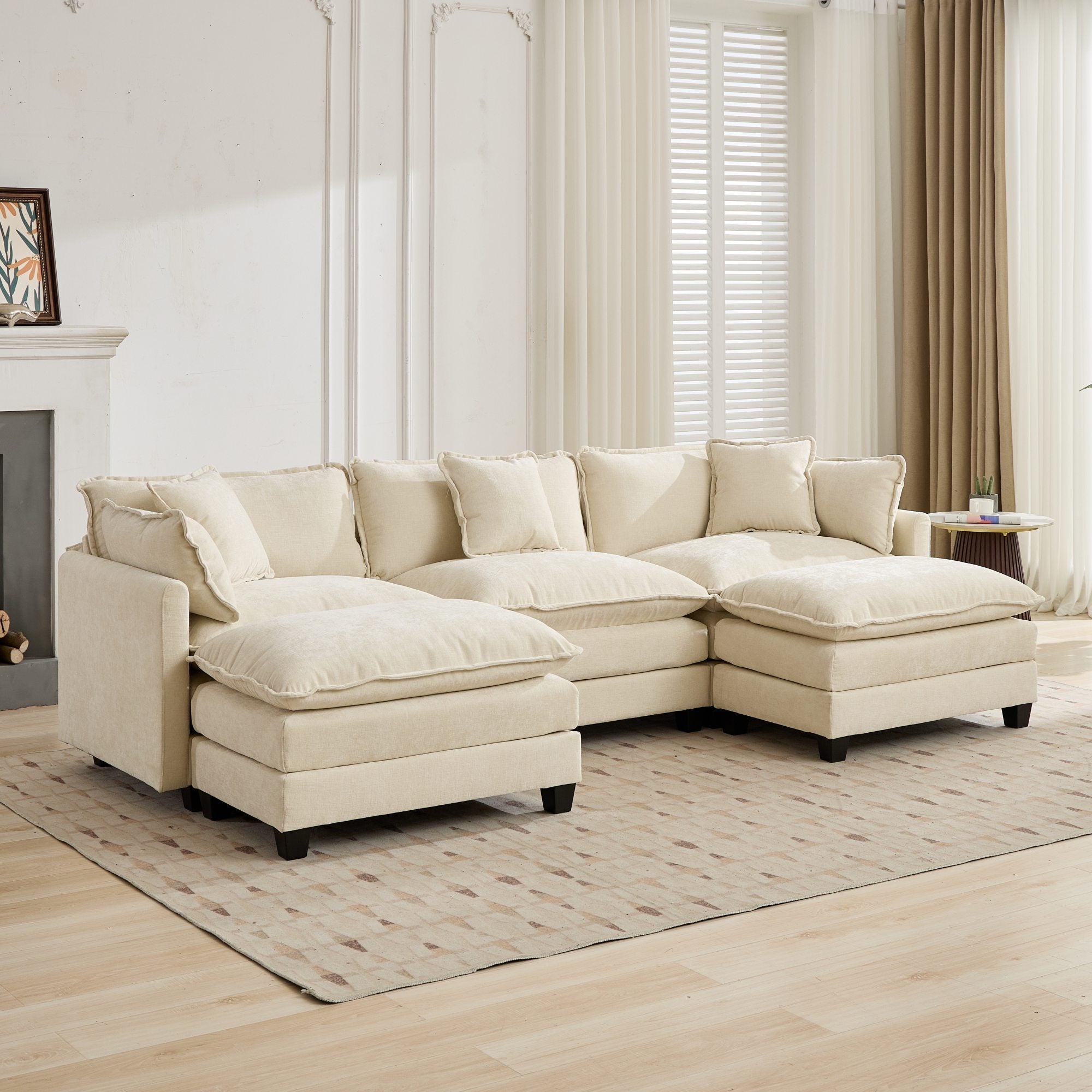 Cloud Chenille Sectional Sofa