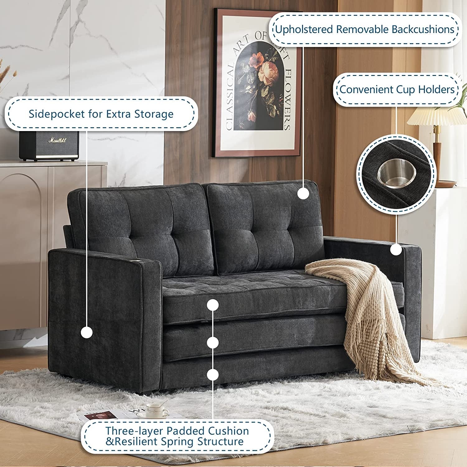 Futon Sofa Bed (Full)