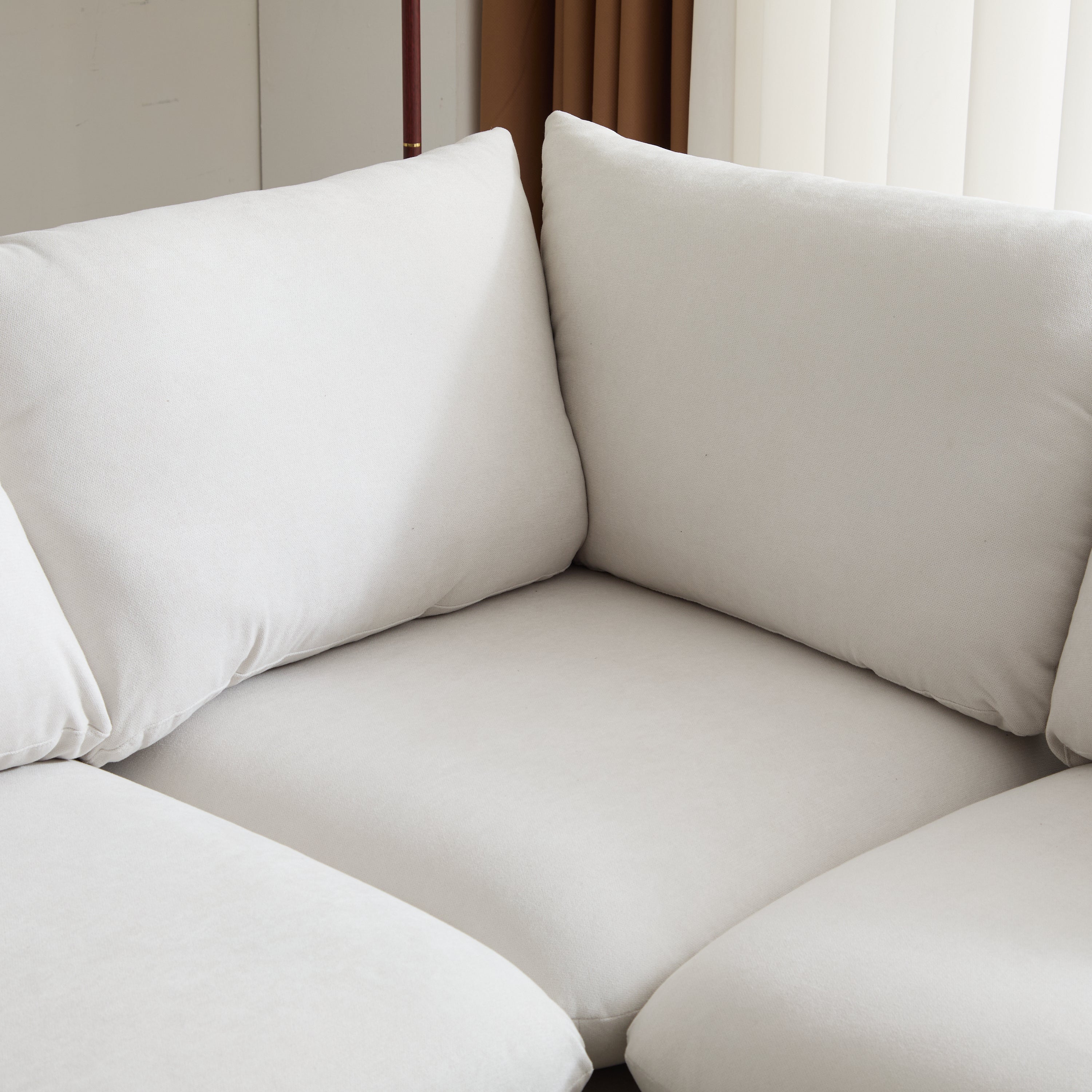 Modular Upholstered Convertible Sofa