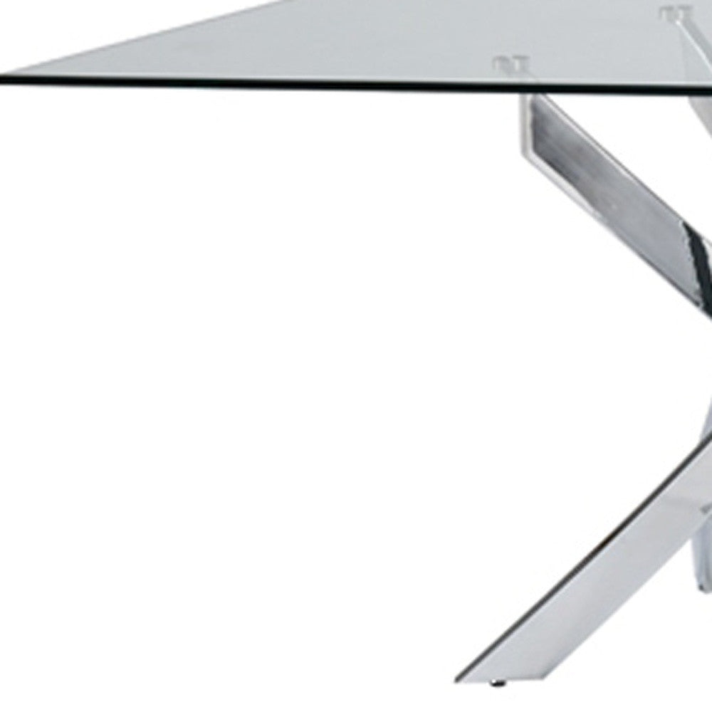 Steel Rectangular Dining Table