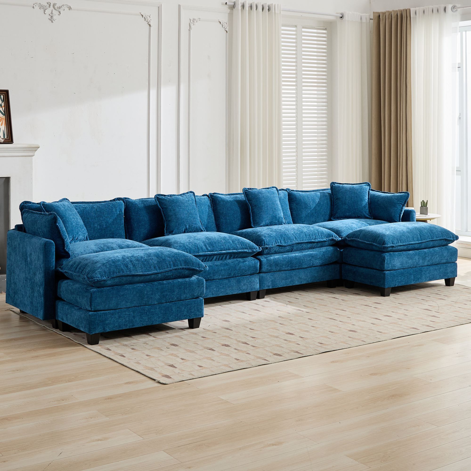 Cloud Chenille Sectional Sofa