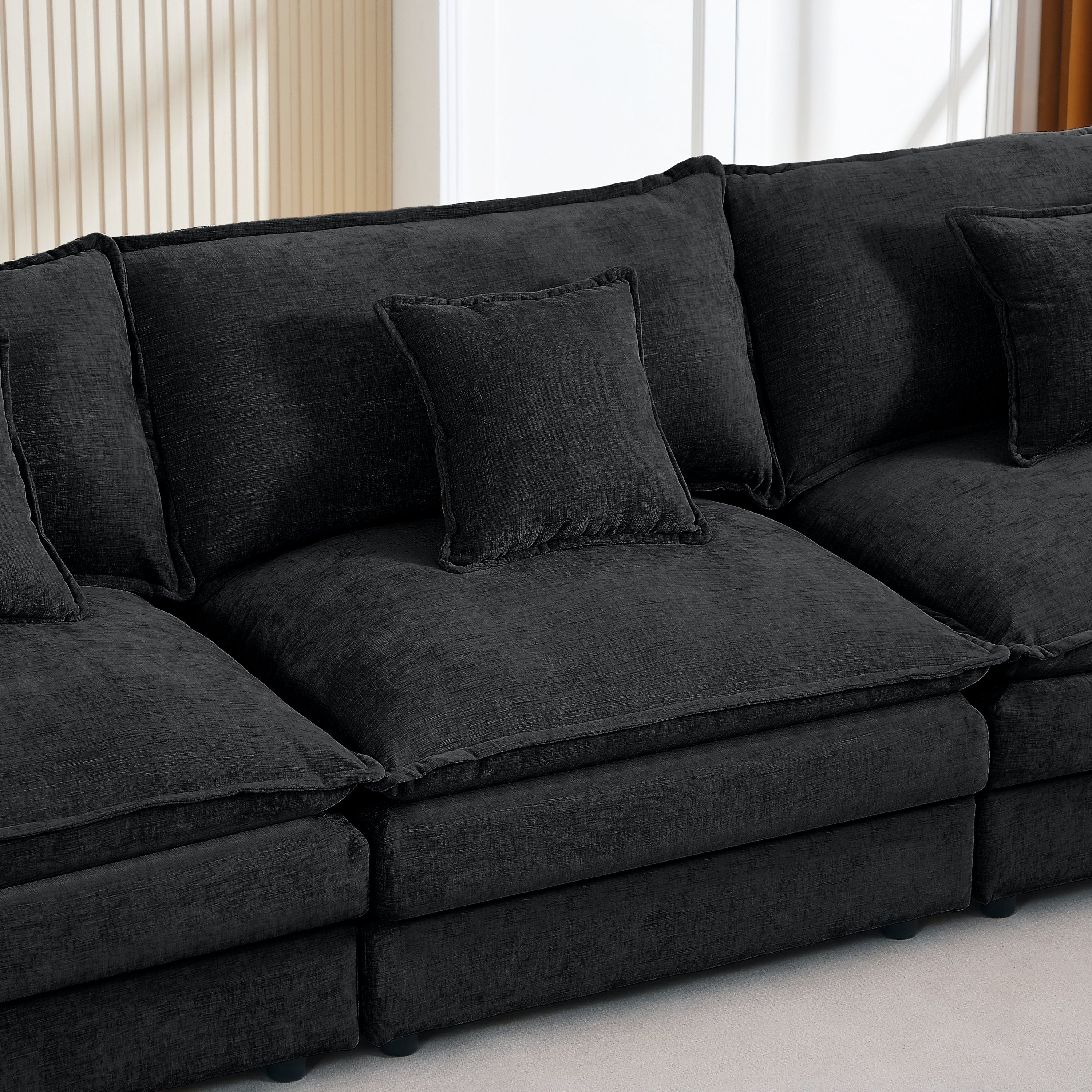 102 Inch Modular L Shaped Sofa