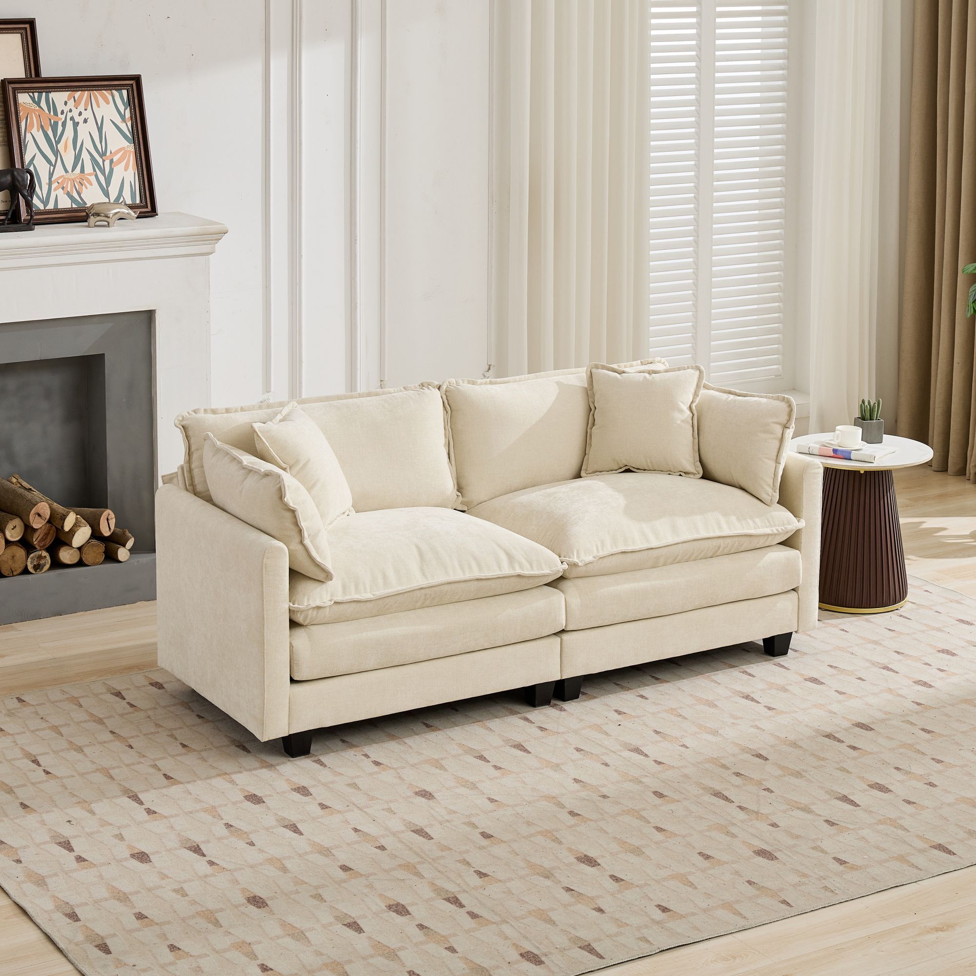 Cloud Chenille Sectional Sofa