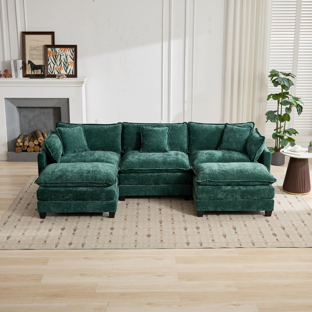 Cloud Chenille Sectional Sofa