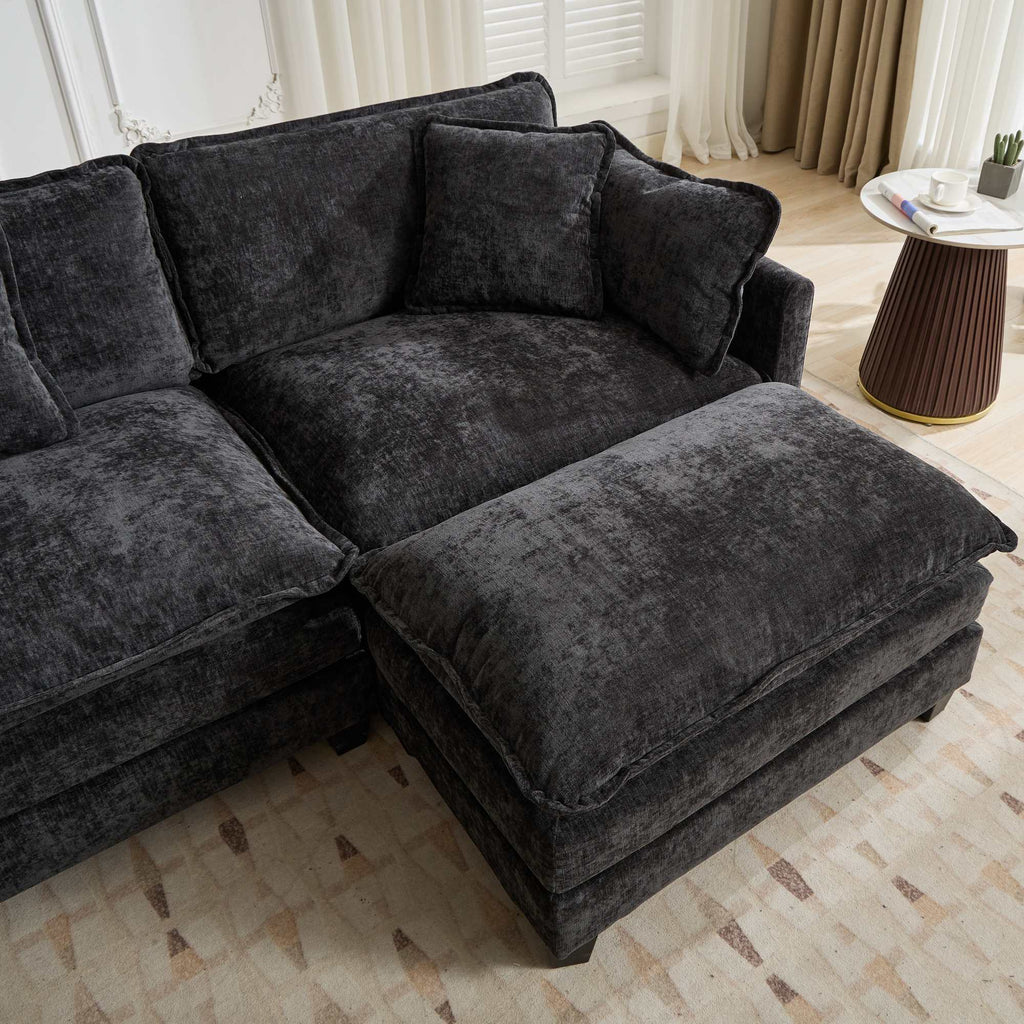 Cloud Chenille Sectional Sofa