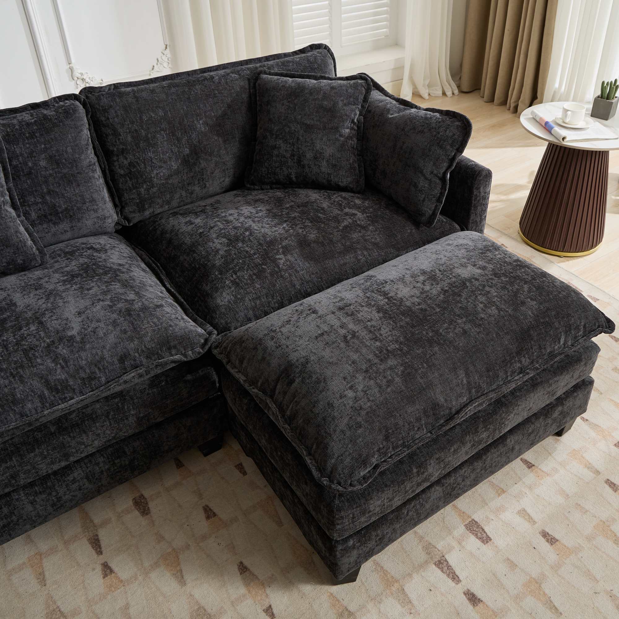 Cloud Chenille Sectional Sofa