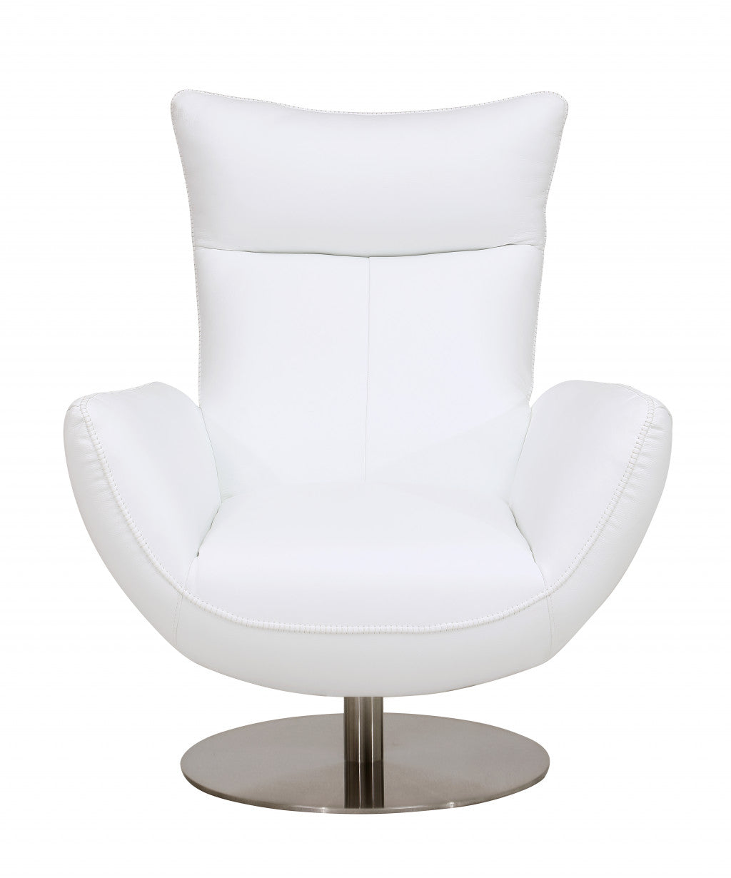 Contemporary Leather Lounge Chair