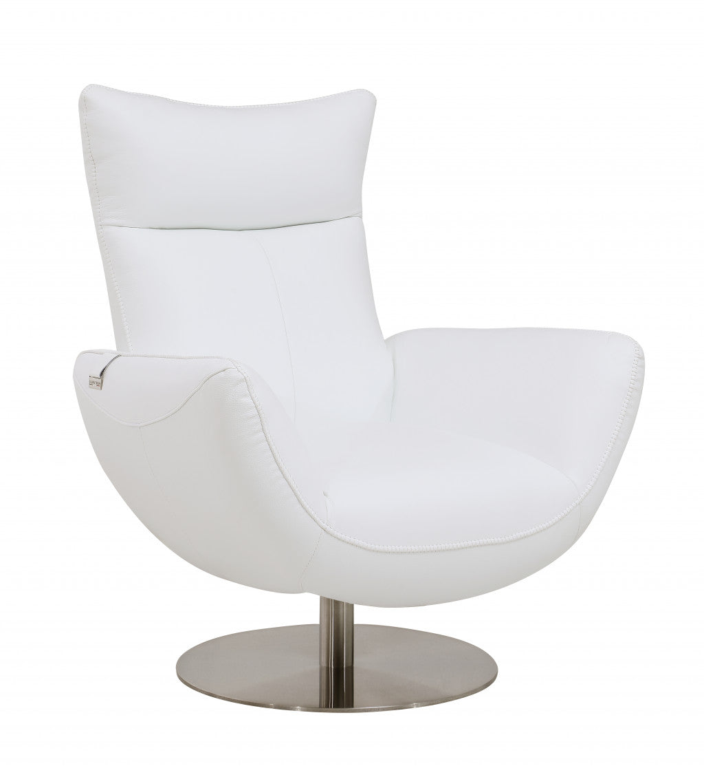Contemporary Leather Lounge Chair