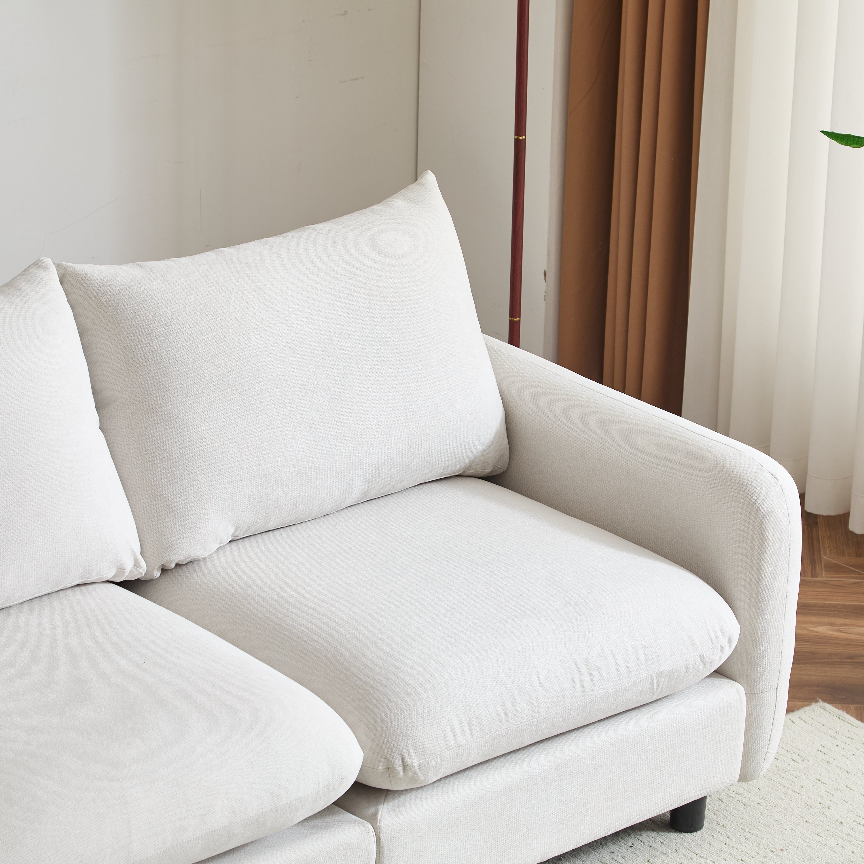 Modular Upholstered Convertible Sofa