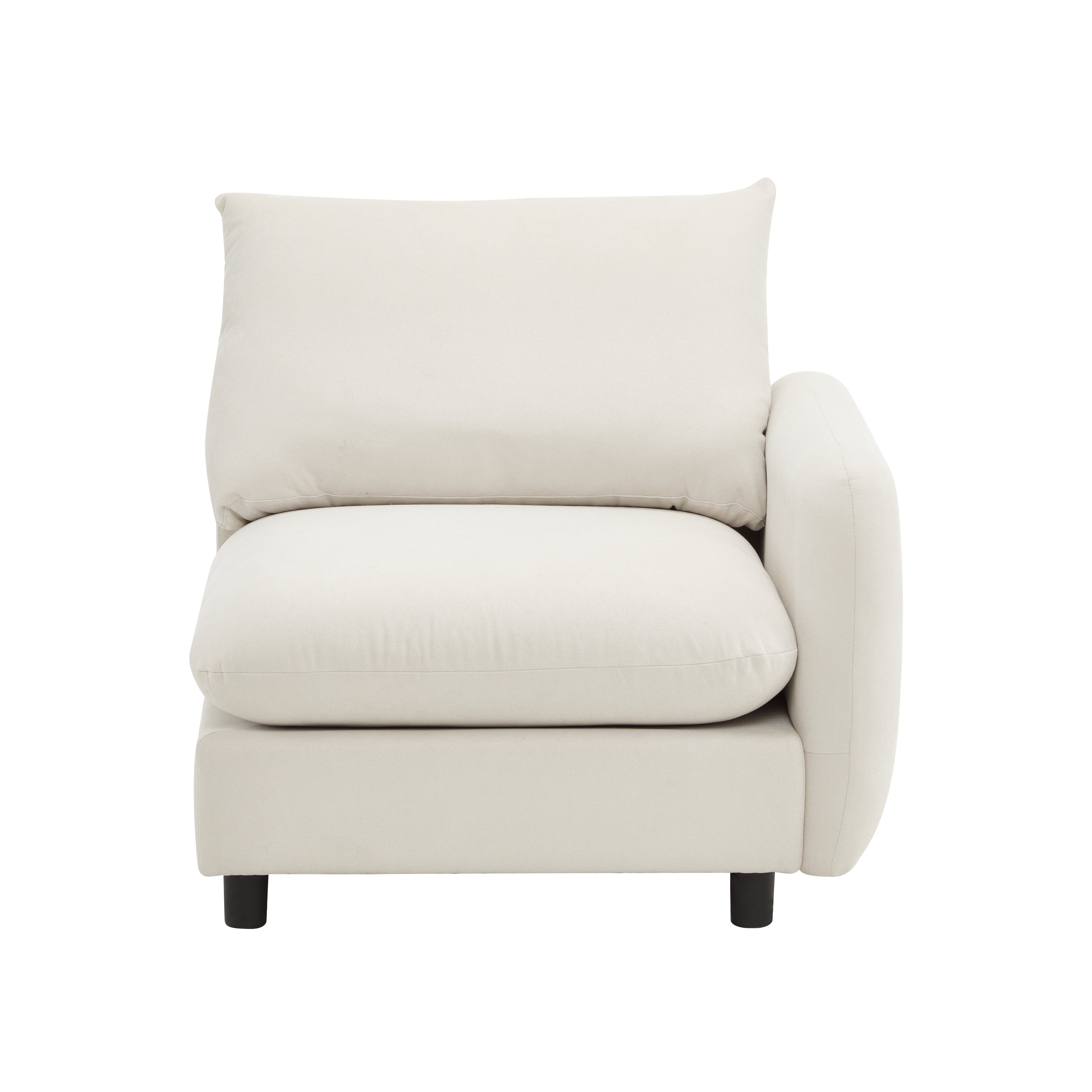 Modular Upholstered Convertible Sofa