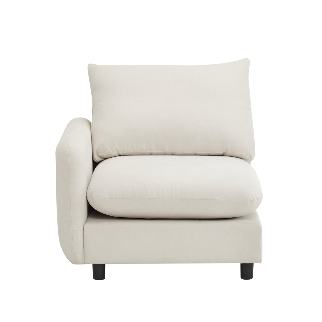 Modular Upholstered Convertible Sofa