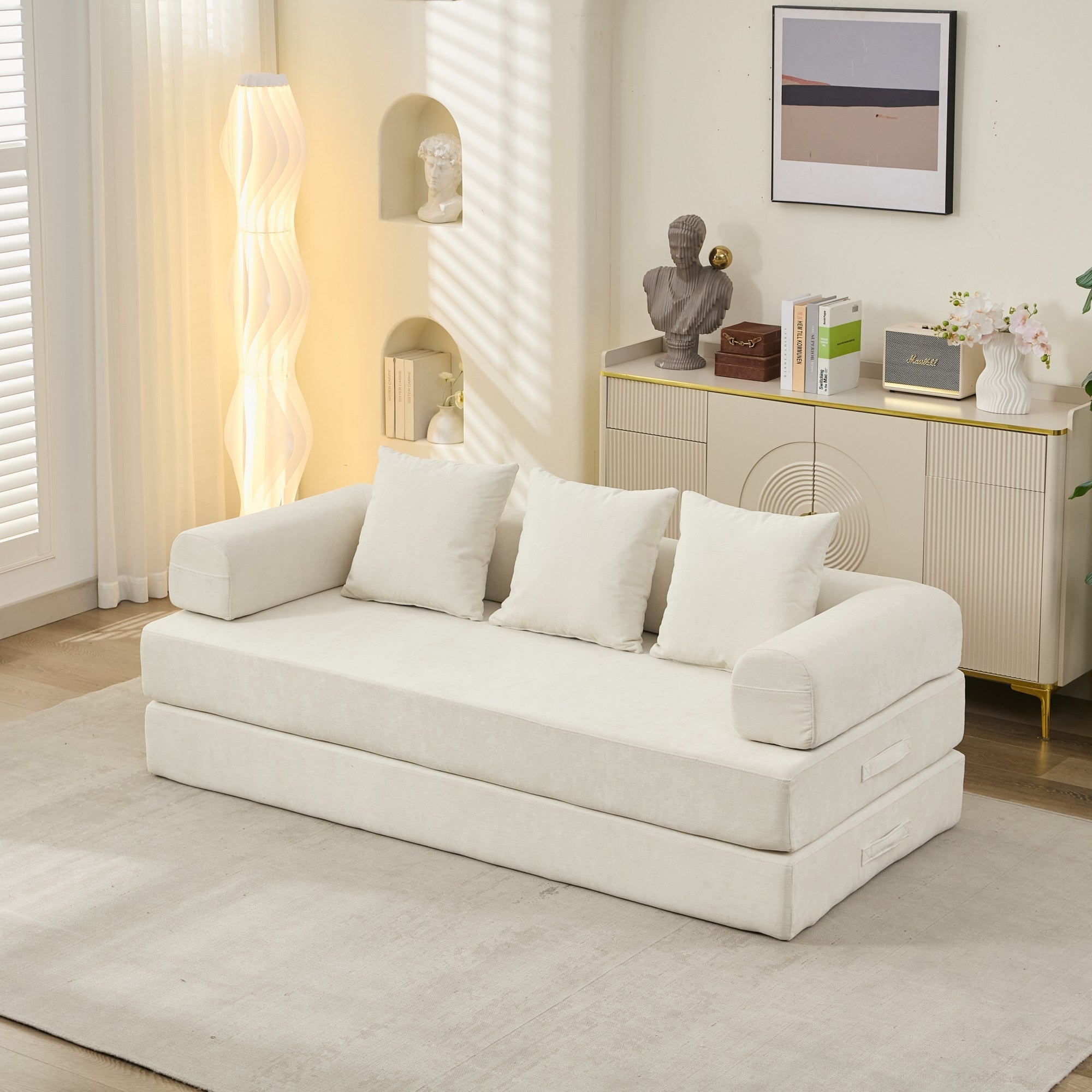Chenille folding Sofa