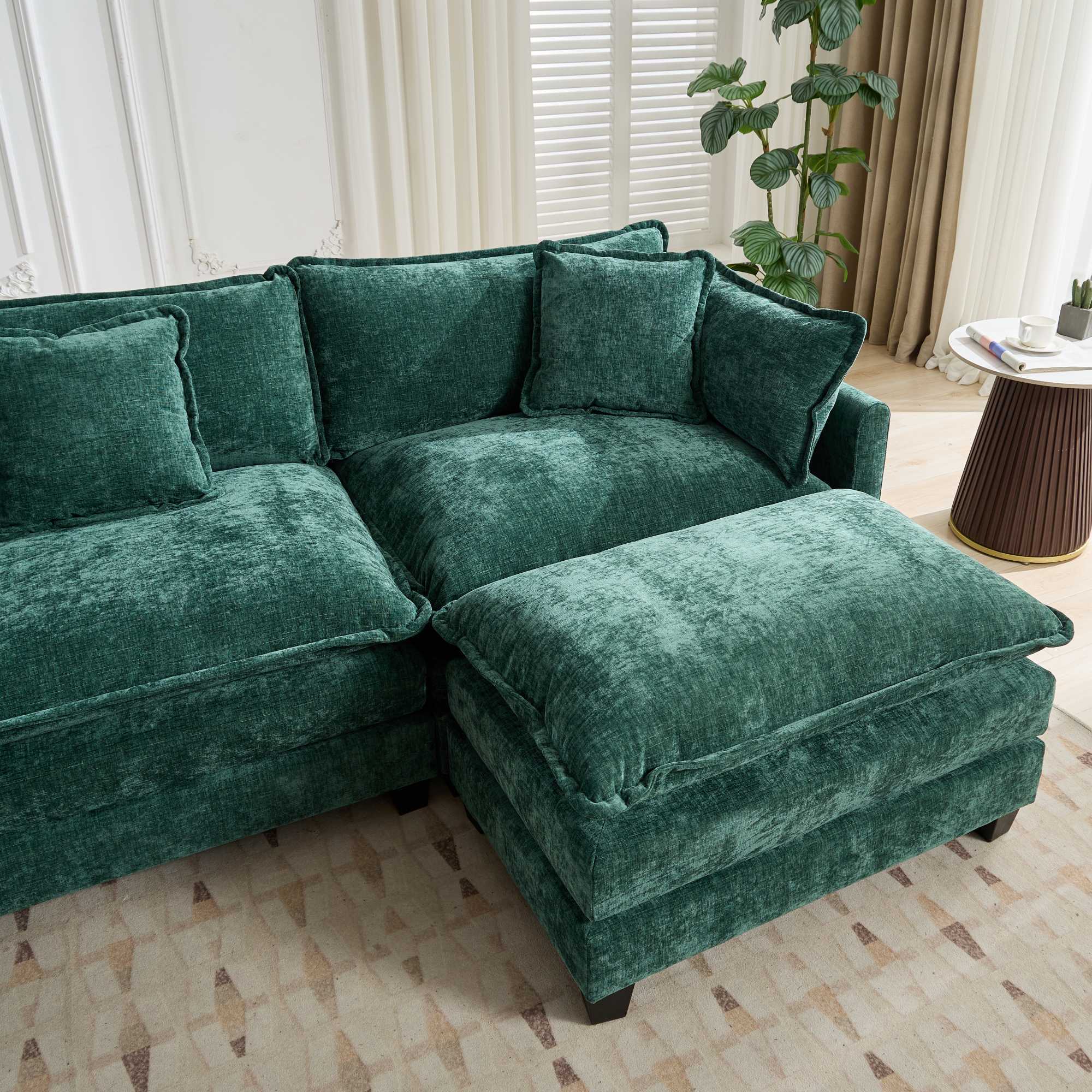 Cloud Chenille Sectional Sofa