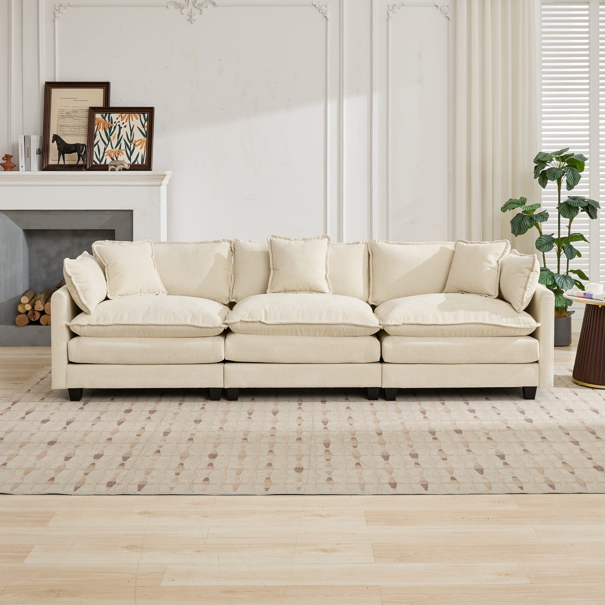 Cloud Chenille Sectional Sofa