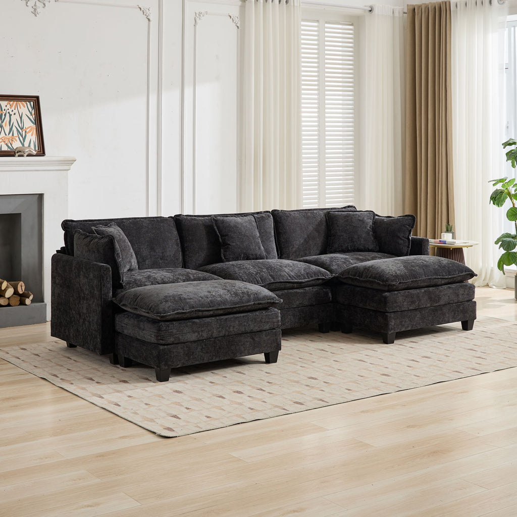 Cloud Chenille Sectional Sofa