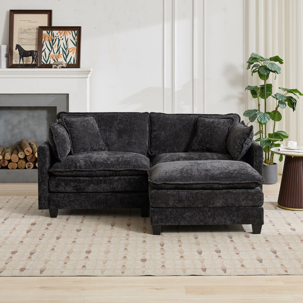 Cloud Chenille Sectional Sofa
