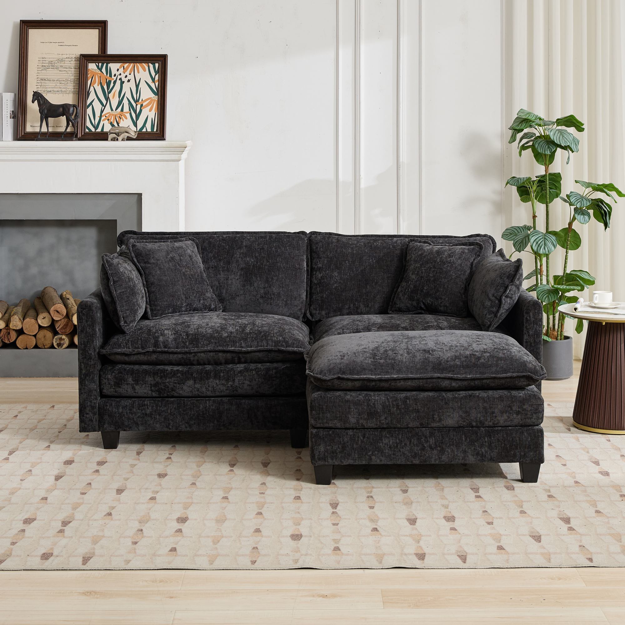 Cloud Chenille Sectional Sofa