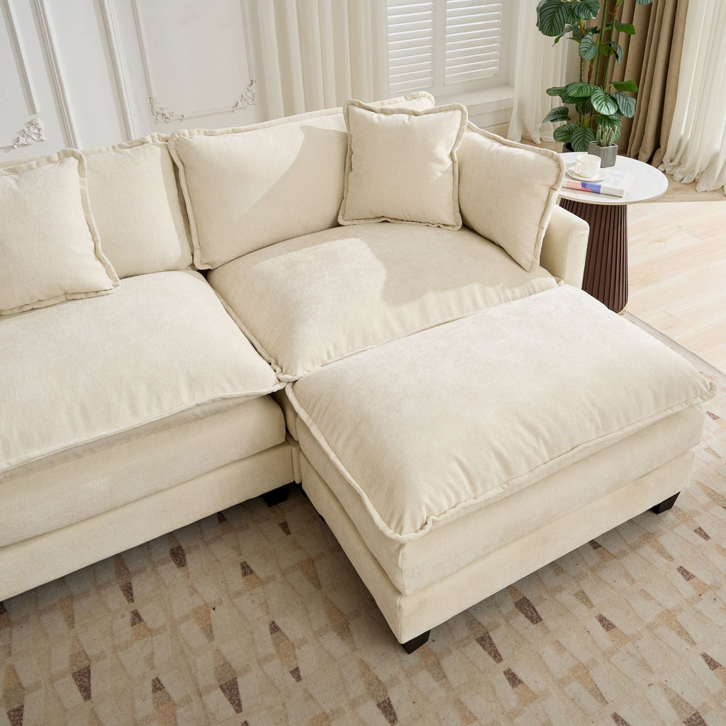 Cloud Chenille Sectional Sofa
