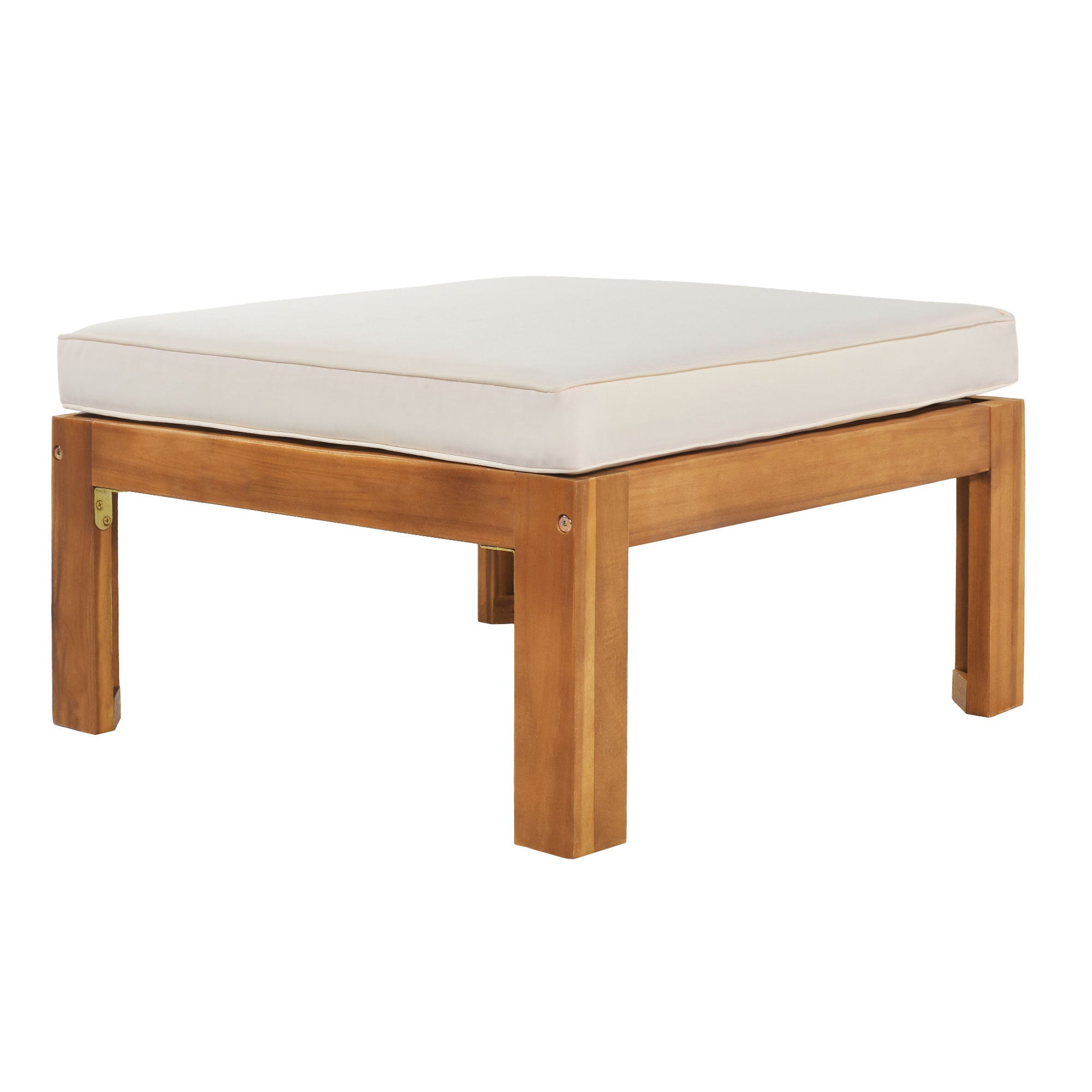 5-Piece Acadia Wood Outdoor Sectional Sofa Set
