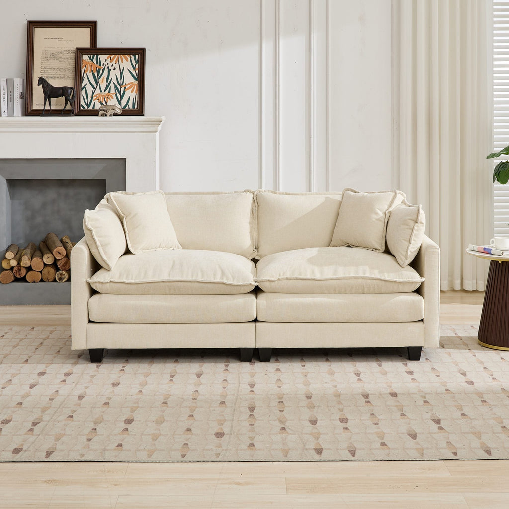 Cloud Chenille Sectional Sofa