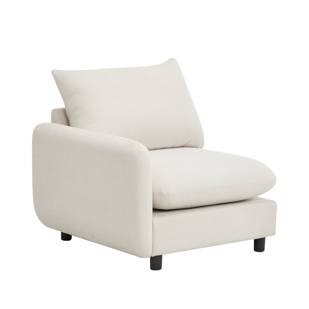Modular Upholstered Convertible Sofa