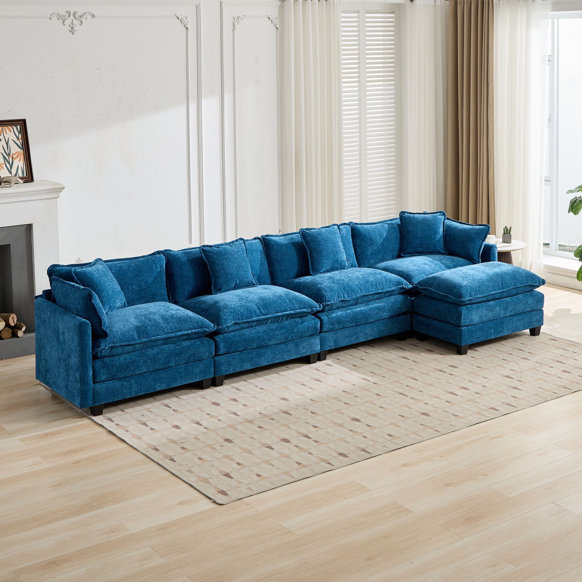 Cloud Chenille Sectional Sofa
