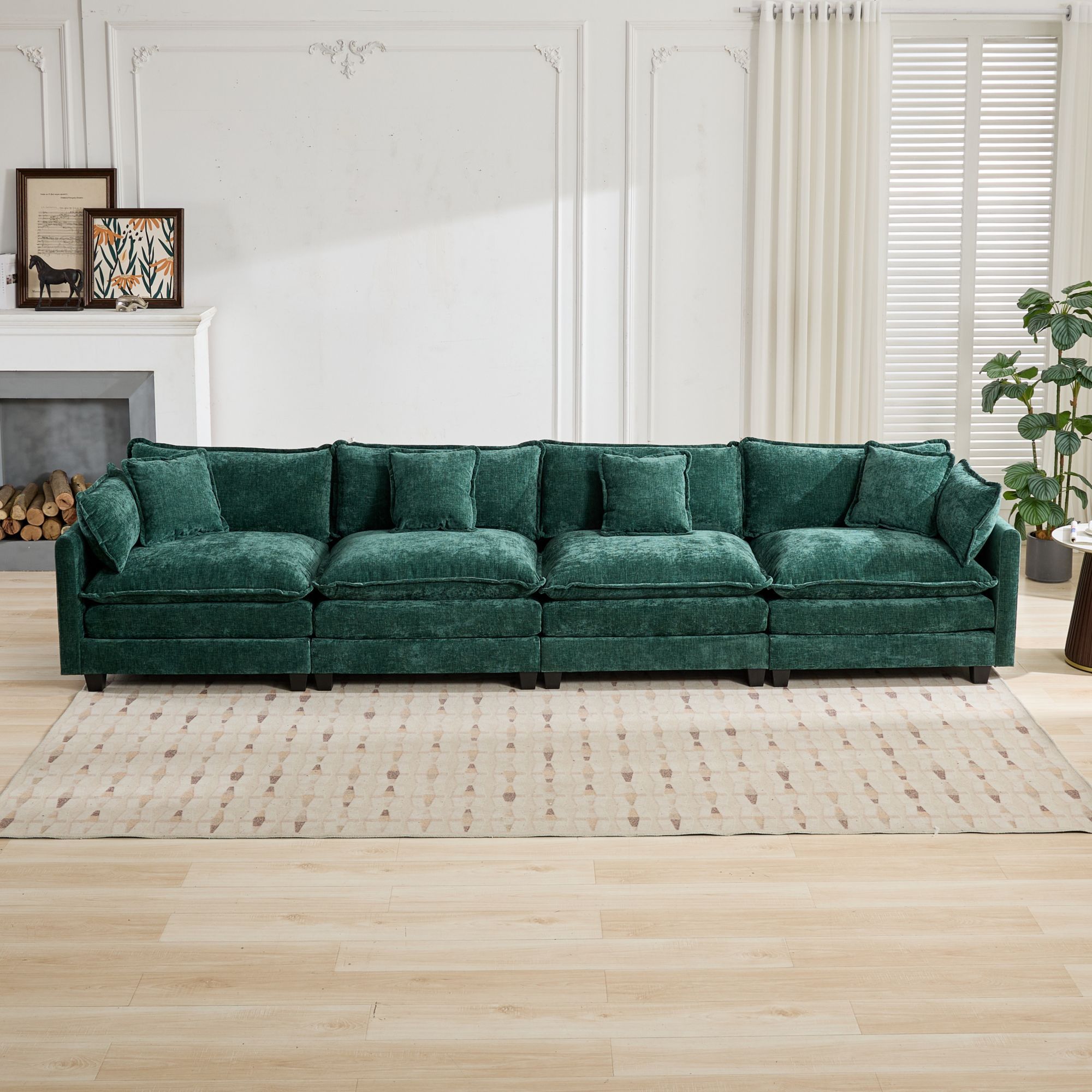 Cloud Chenille Sectional Sofa