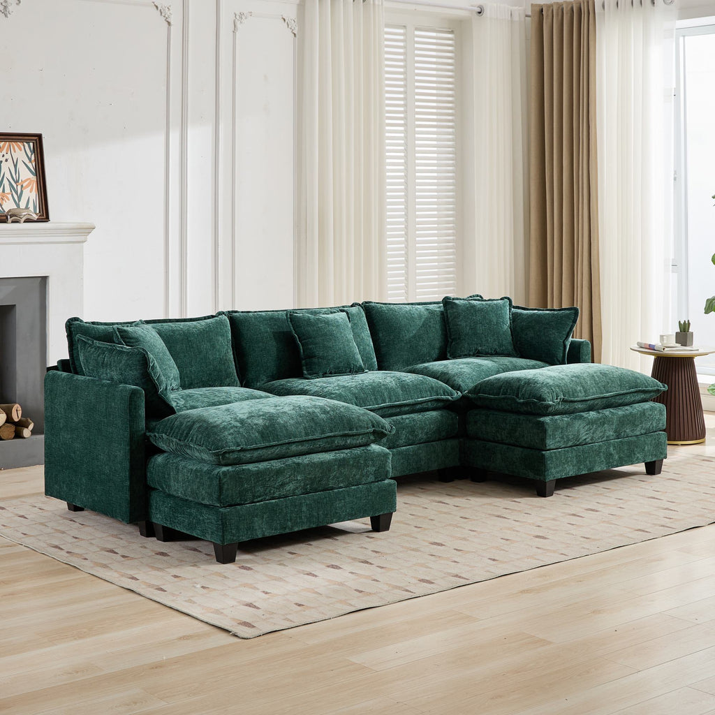 Cloud Chenille Sectional Sofa