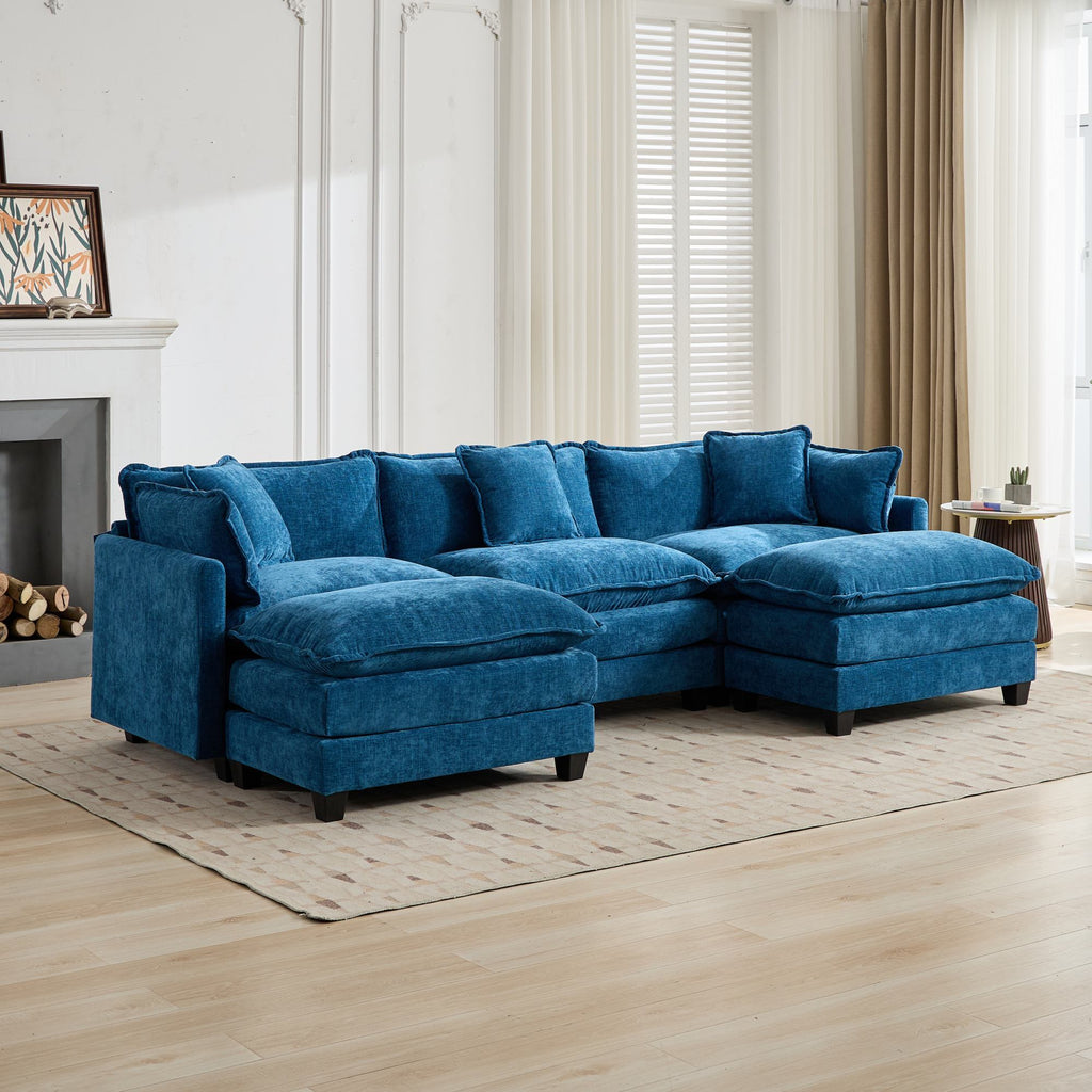 Cloud Chenille Sectional Sofa