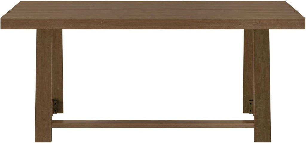 Farmhouse Dining Table Rustic Solid Wood