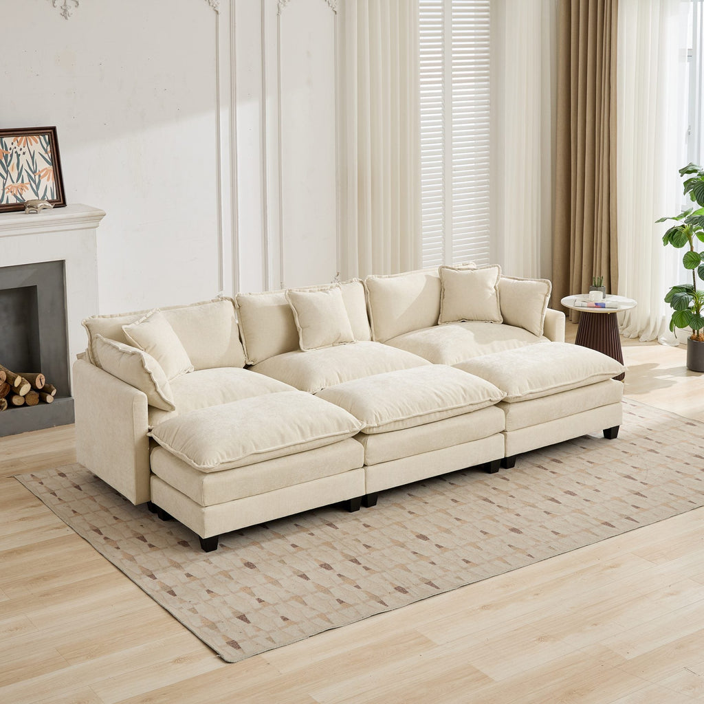 Cloud Chenille Sectional Sofa