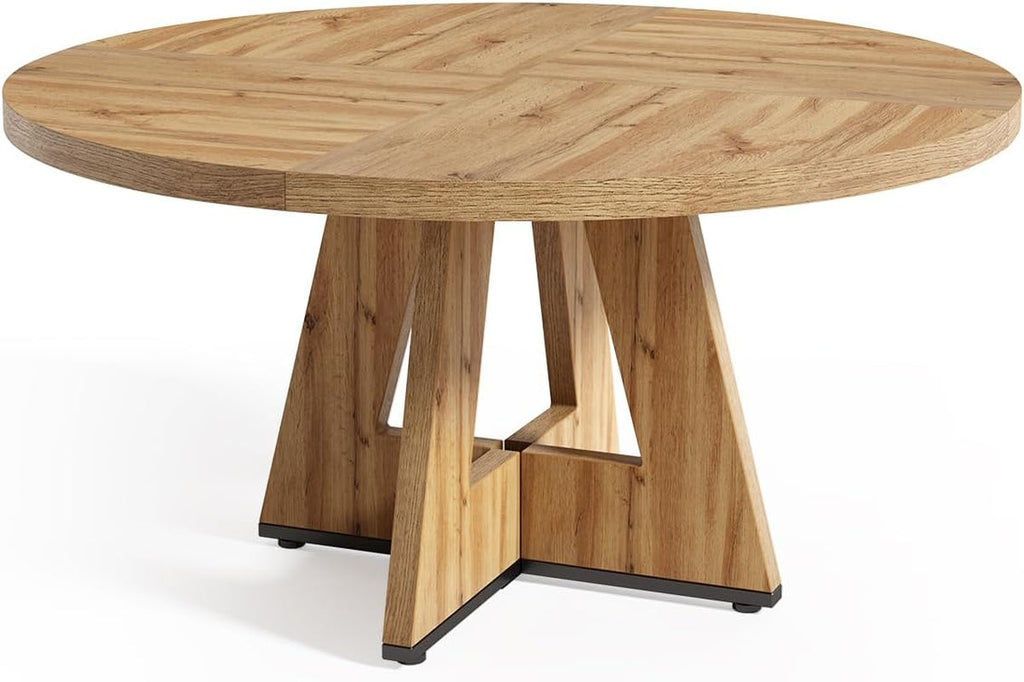 Round Wooden Dining Table