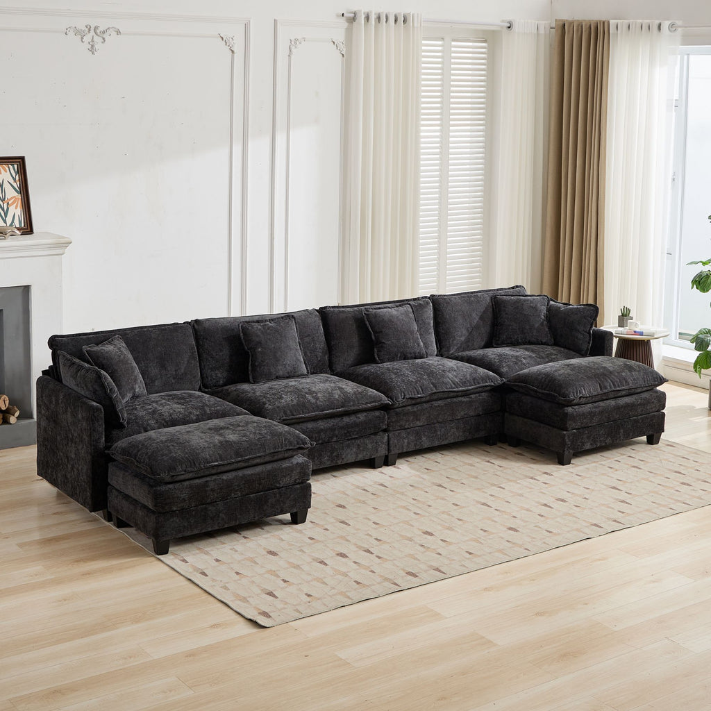 Cloud Chenille Sectional Sofa