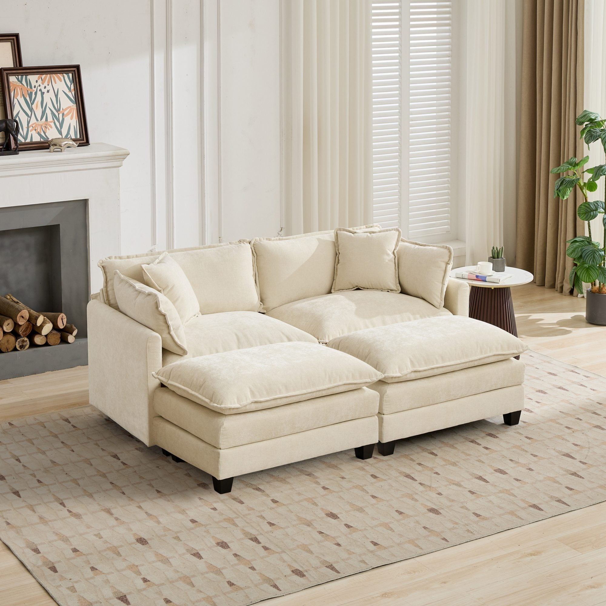 Cloud Chenille Sectional Sofa