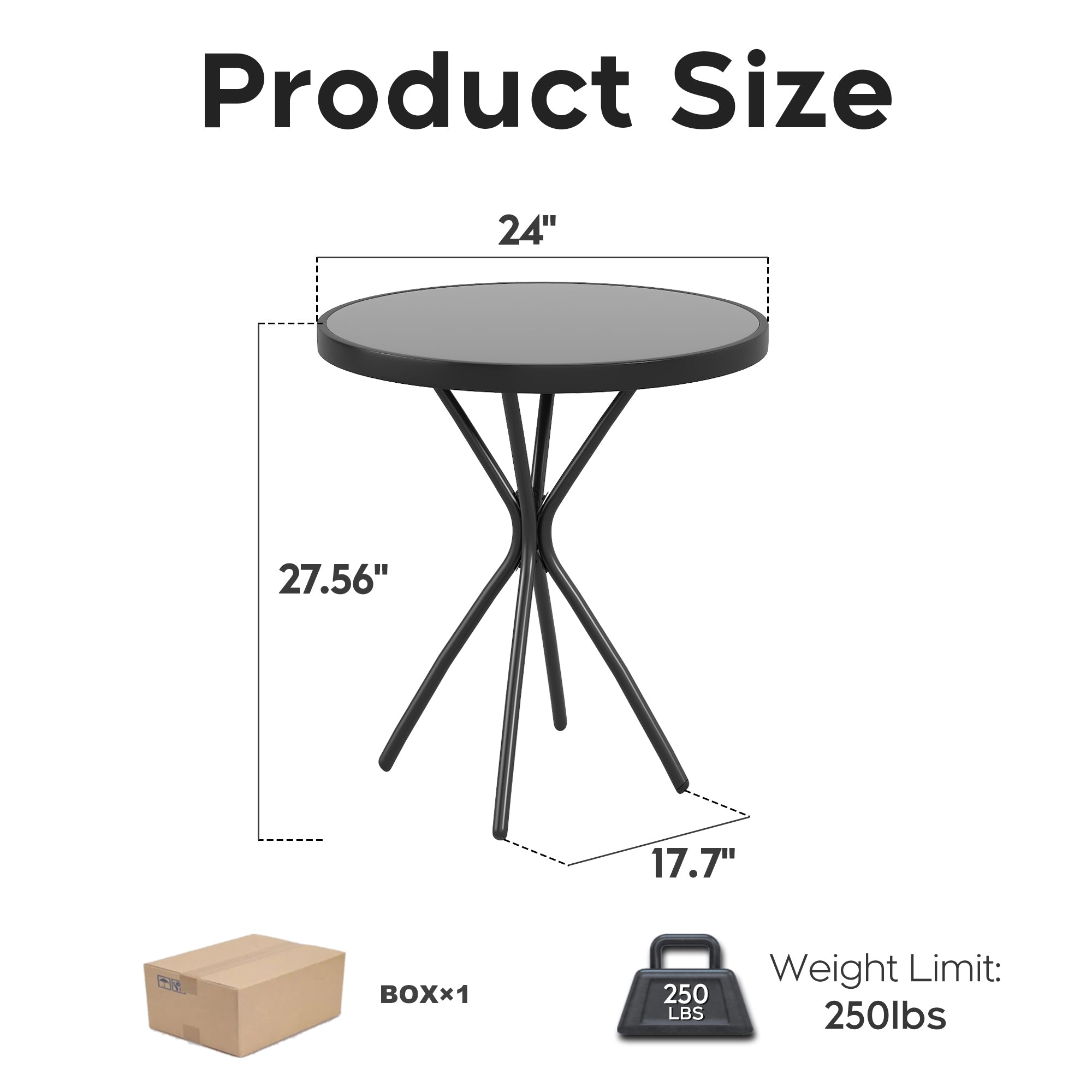 3piece Patio Set