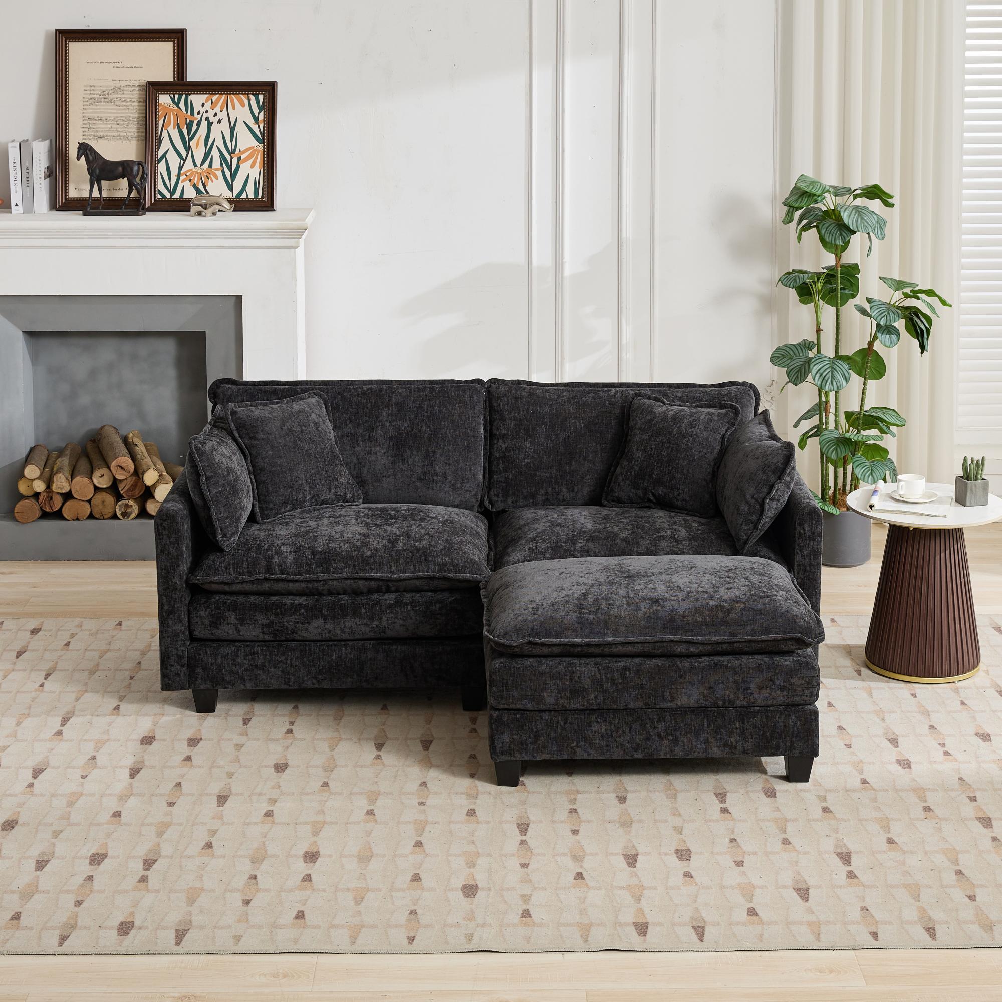 Cloud Chenille Sectional Sofa