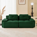 82inch Corduroy Modern L-Shaped Modular Sofa
