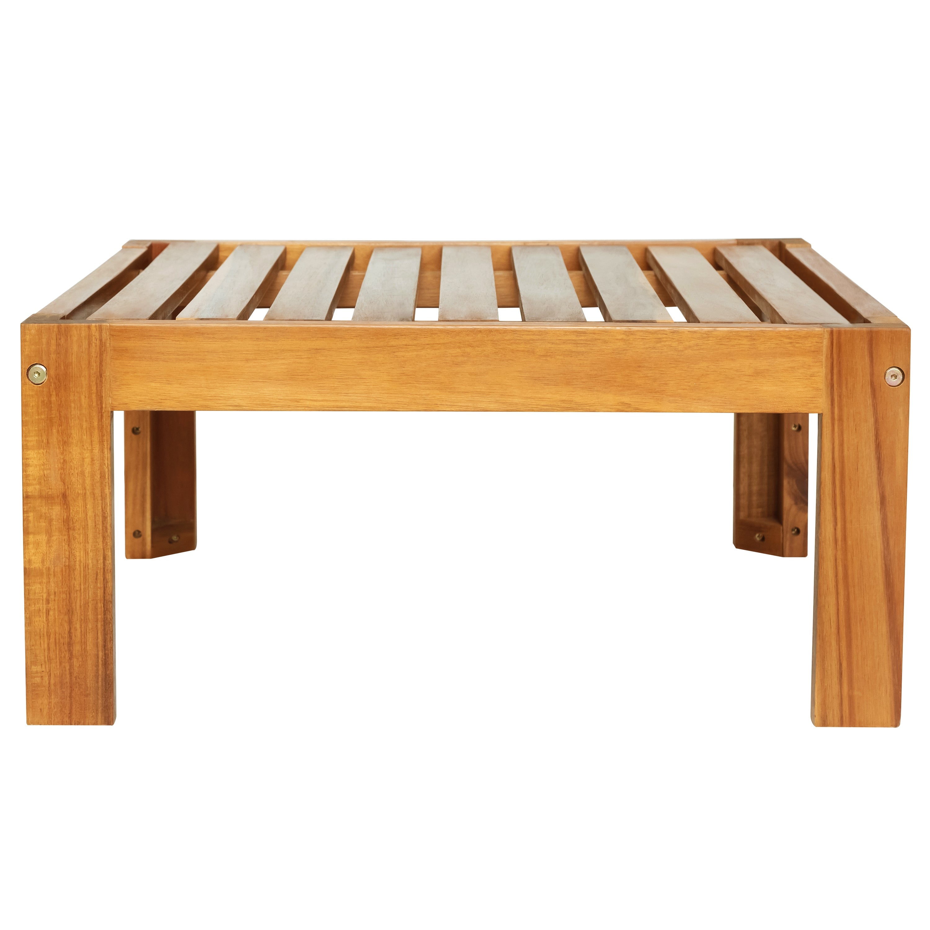 5-Piece Acadia Wood Outdoor Sectional Sofa Set