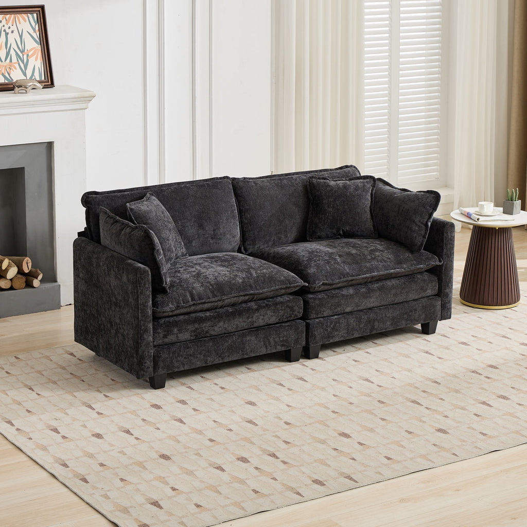 Cloud Chenille Sectional Sofa