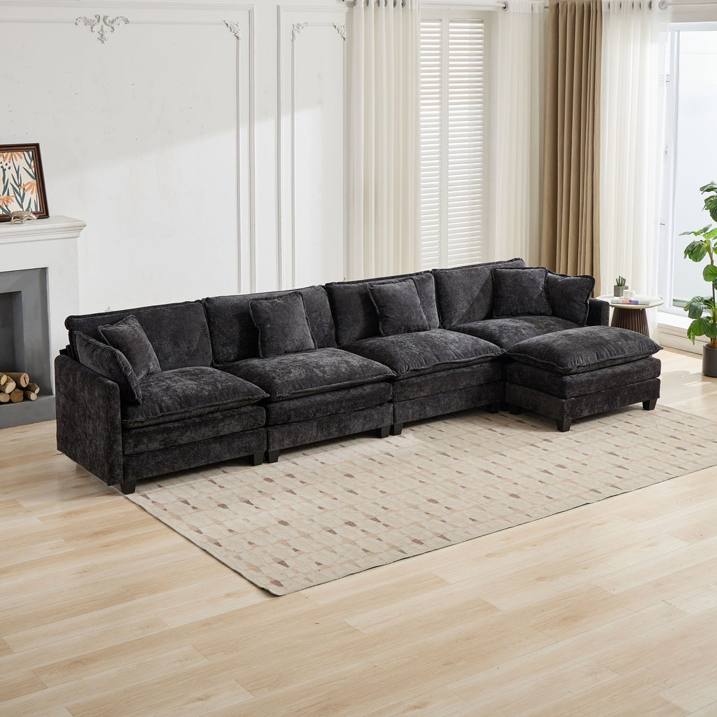 Cloud Chenille Sectional Sofa