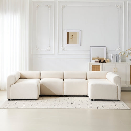 Modular Chenille Sofa